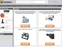 Tablet Screenshot of preishirsch.com